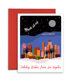 Los Angeles city Christmas Card