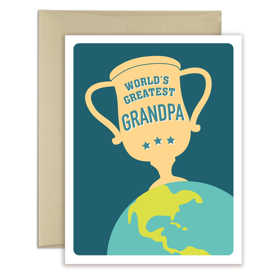 Father's Day Card for Grandpa - World's Greatest Grandpa