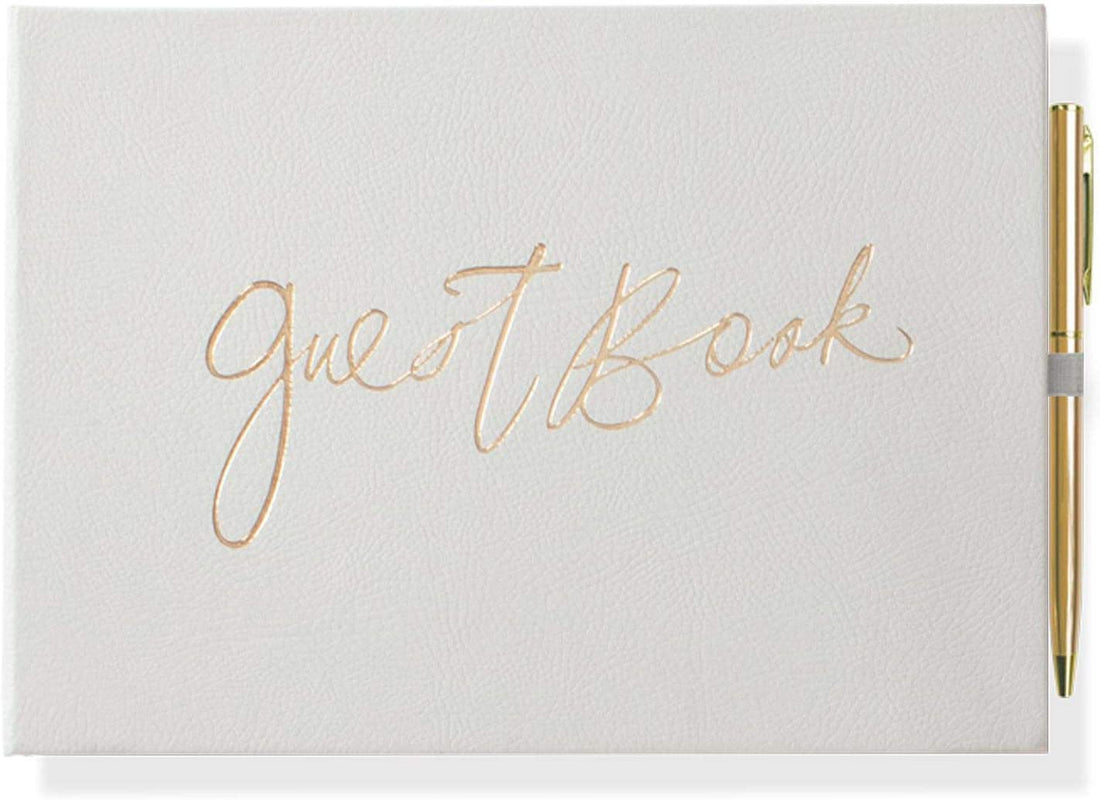 Grey Guest Book