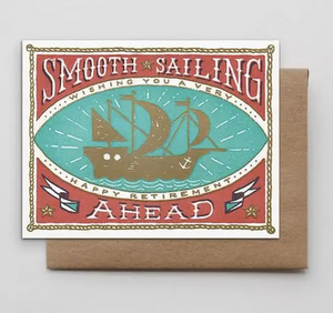 Smooth Sailing Ahead - Retirement Card