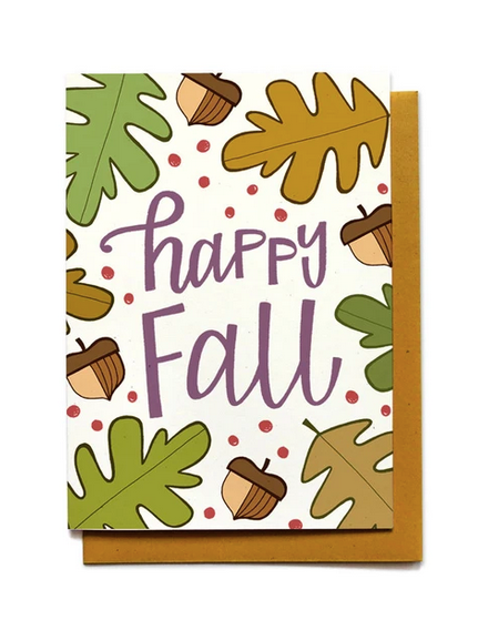 Fun Greeting Card - Happy Fall – The Imagination Spot