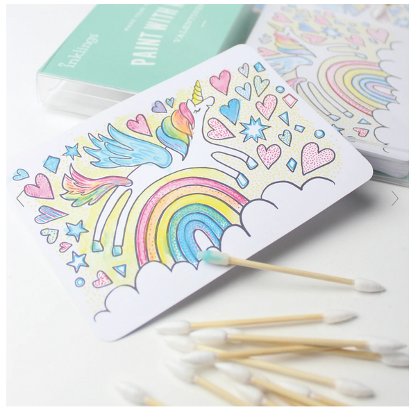20% OFF Paint With Water Valentines-Unicorn - The Imagination Spot