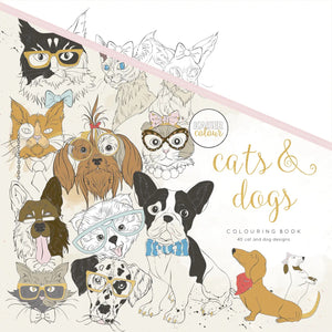 Coloring Book - Cats & Dogs