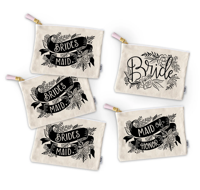 Bride & Party Canvas Pouch