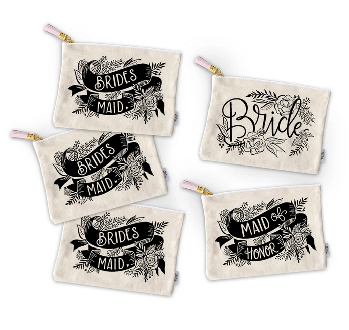 Bride &amp; Party Canvas Pouch