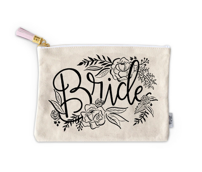 Bride &amp; Party Canvas Pouch