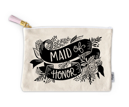 Bride &amp; Party Canvas Pouch