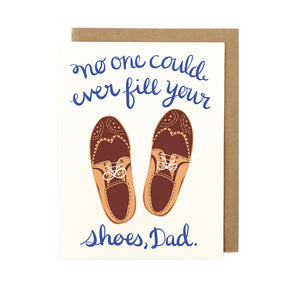 Father's Day Card - Dad's Shoes