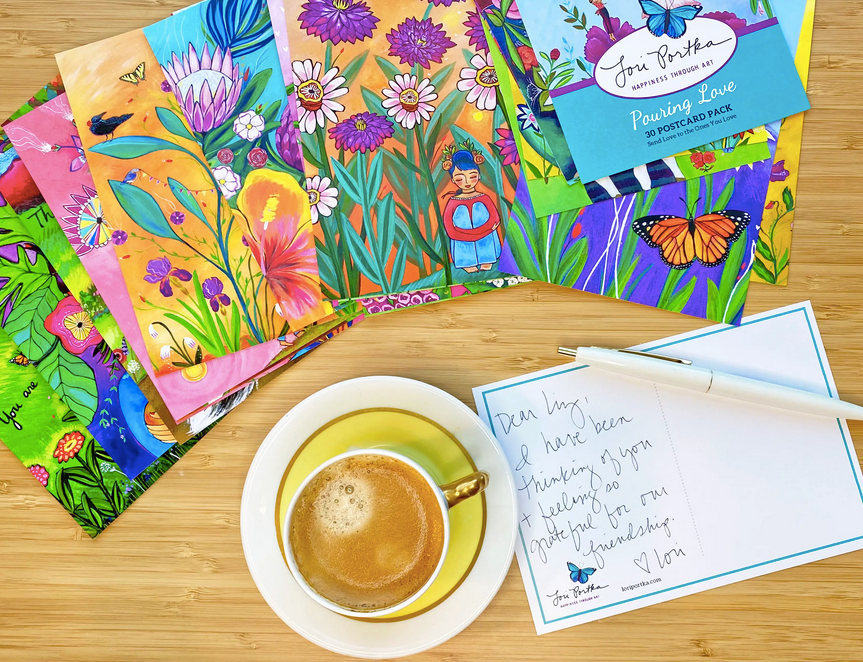 Pouring Love - Postcard Set