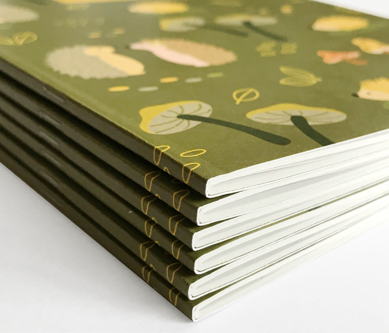 Cute woodland notebook journal