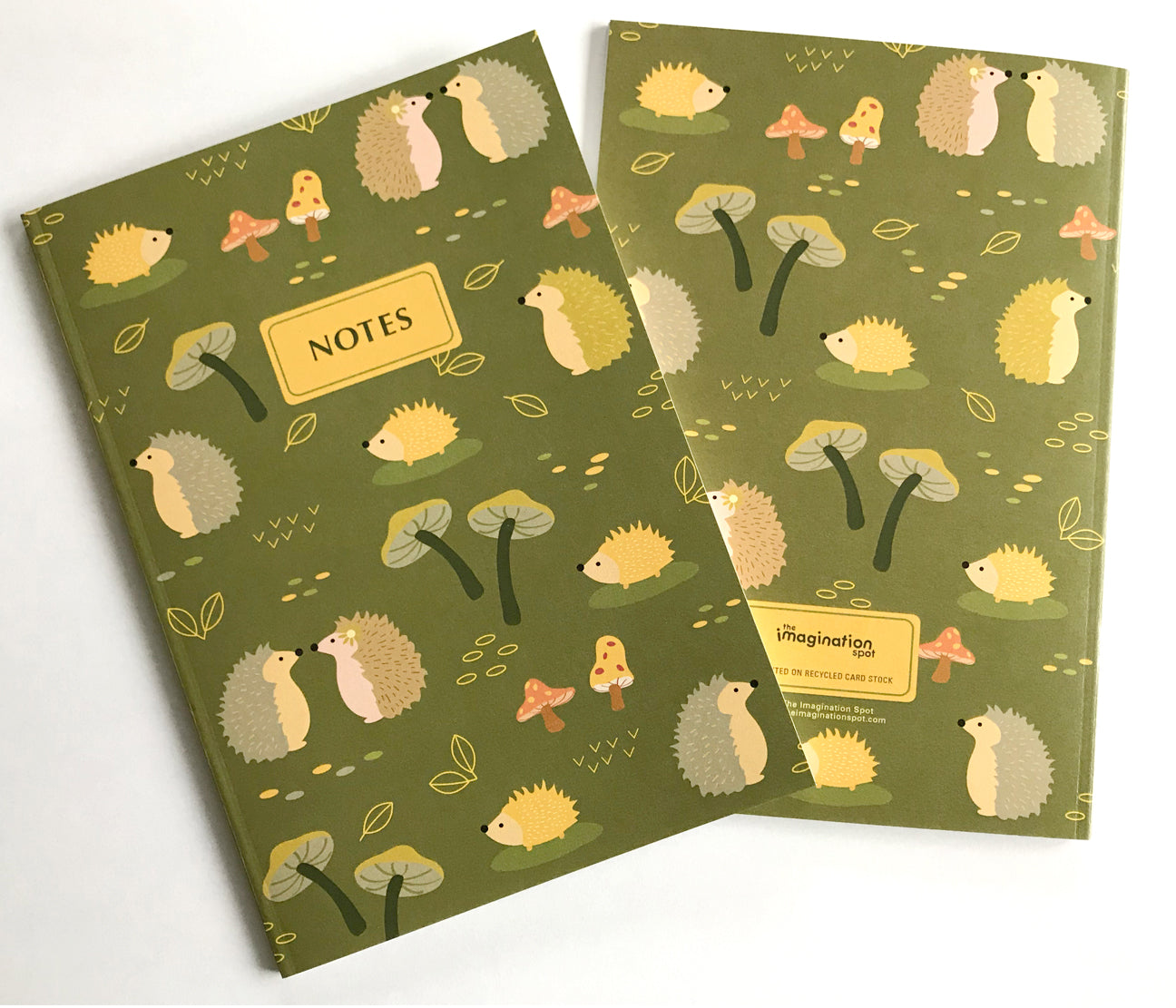 Woodland animals journal notebook