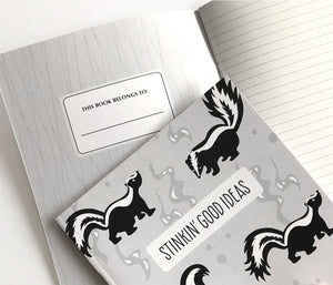 Skunk notebook journal - The Imagination Spot