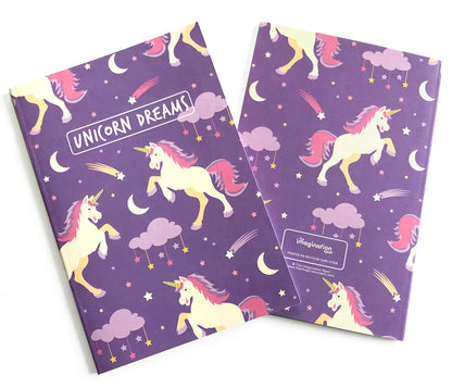 Cute Unicorn Notebook Journal - The Imagination Spot