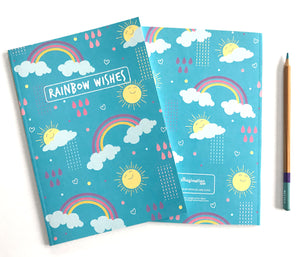 Rainbows and Sunshine Notebooks