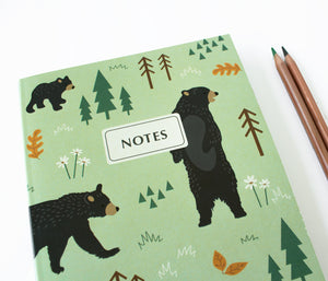 Forest bear - Lined notebook