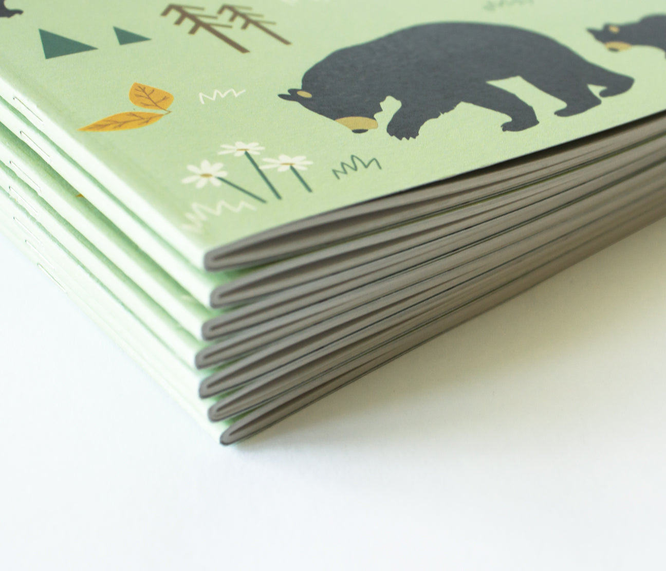 Lined notebooks - Saddle stitched
