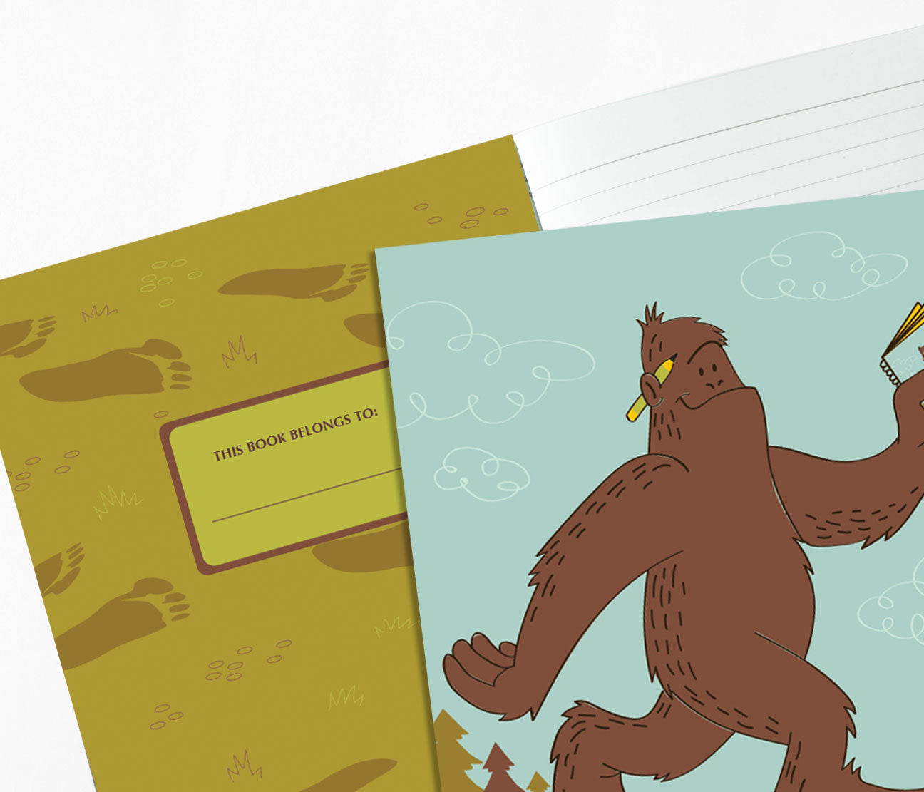 Sasquatch Notebook Journal - Bigfoot Notebook