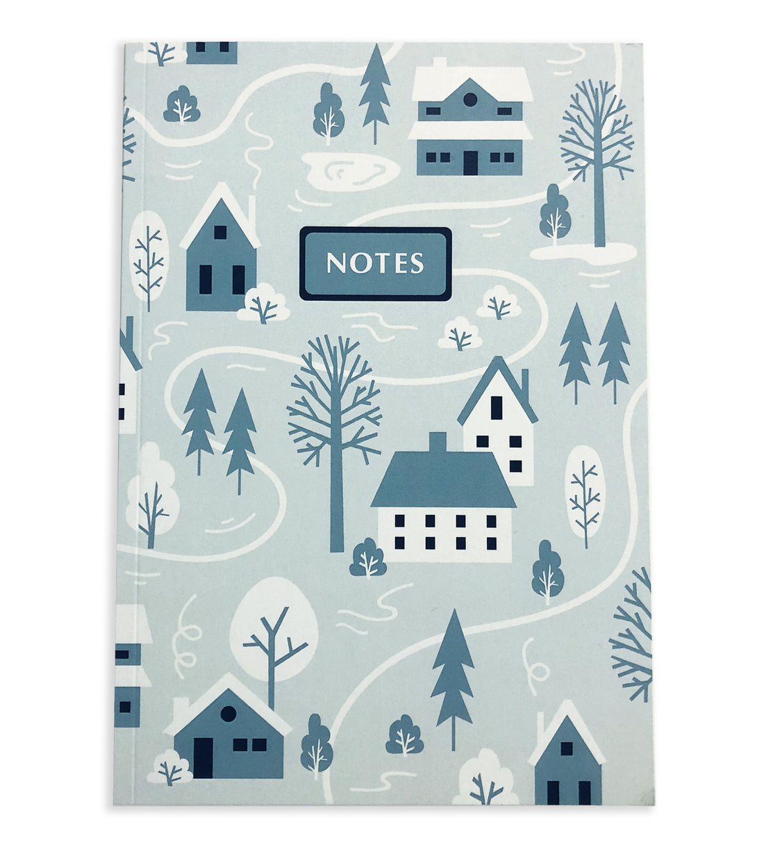Dot Grid Journal - Winter Village