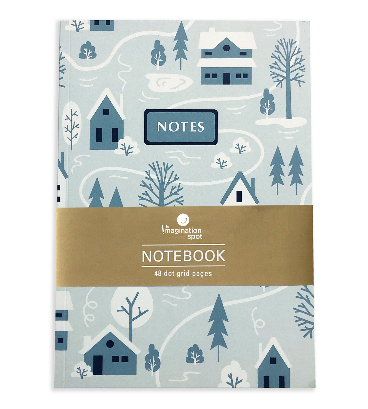 Dot Grid Journal - Winter Village