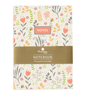 Floral Garden Notebook Journal