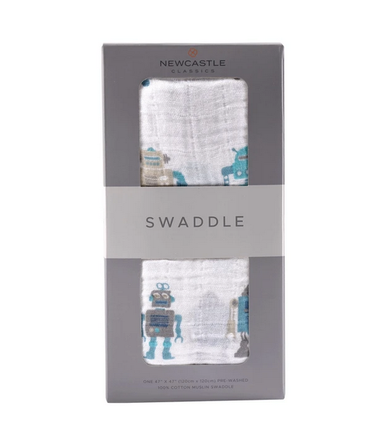 Clearance Muslin Baby Swaddle - Choose from a variety of colors and pattern