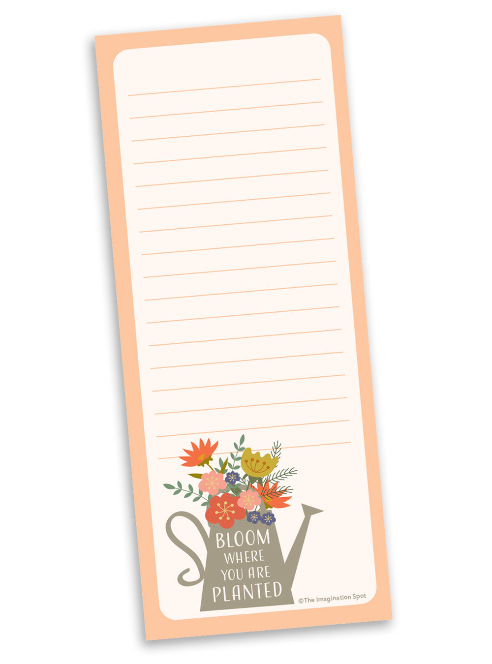 Floral Notepad - Bloom where you are planted