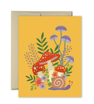 Note Card Set - Set of 8 cards - Mushroom Grove