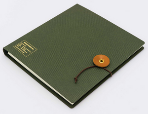 Notebook String-tie - Olive