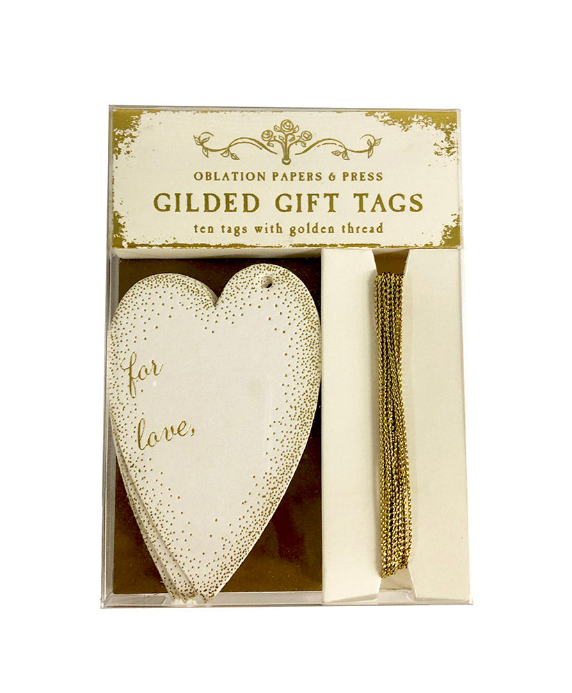 Gilded Gift Tags Set