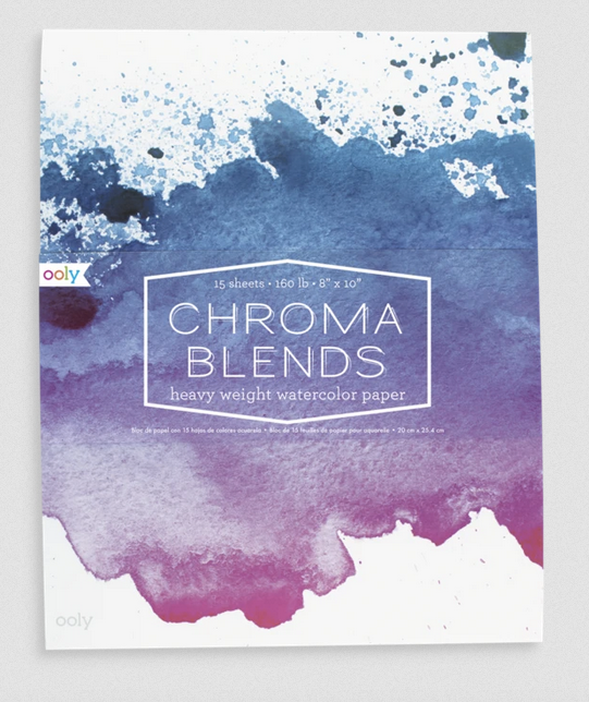 Chroma Blends Watercolor Paper Pad
