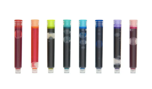 Color Write Fountain Pen Refill Ink Cartridge