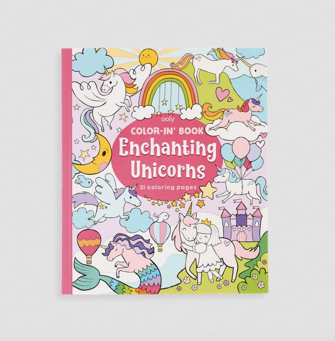 Coloring Books - Enchanting Unicorn