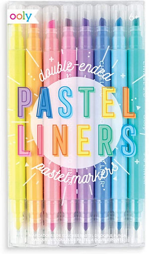 Pastel Liners - Double Ended Pastel Markers