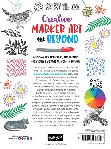 Creative Marker Art And Beyond - Art Techniques Book