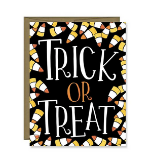Trick Or Treat - Halloween Card
