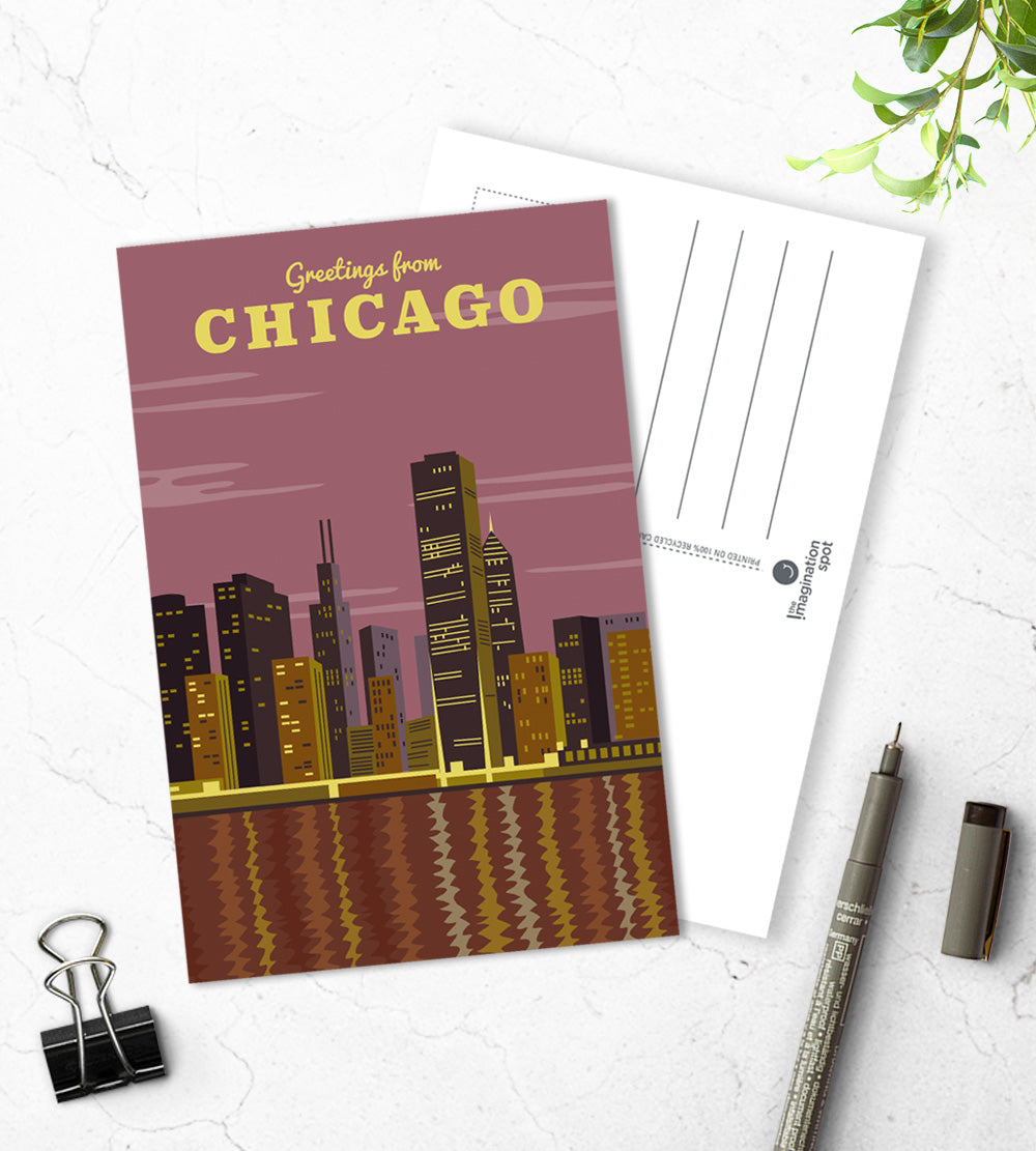 Chicago city postcards - The Imagination Spot