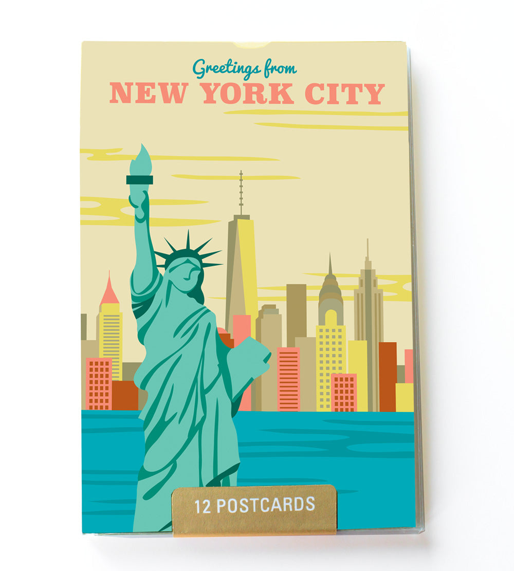 New York postcard set