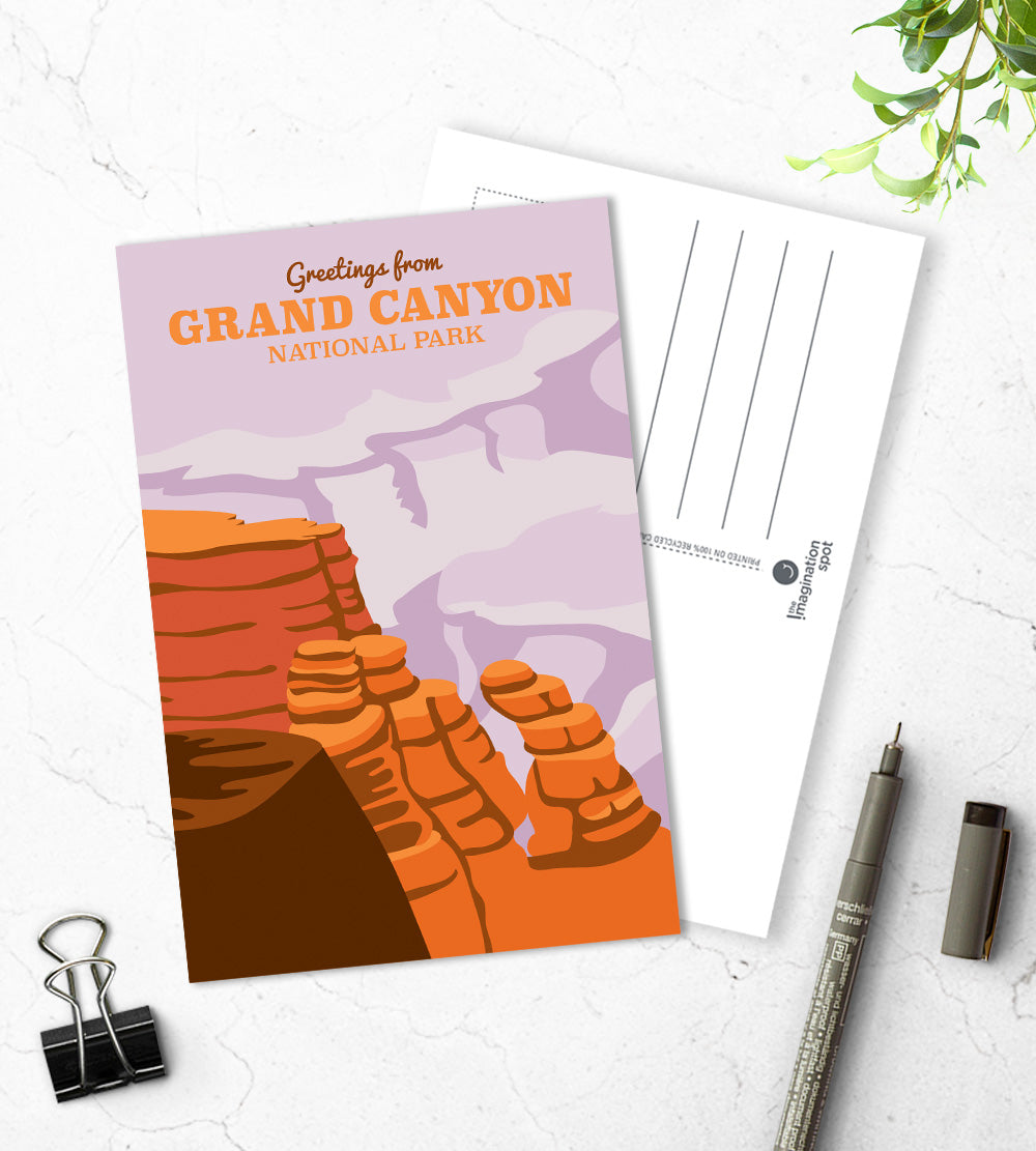 Grand Canyon National Park postcards – The Imagination Spot
