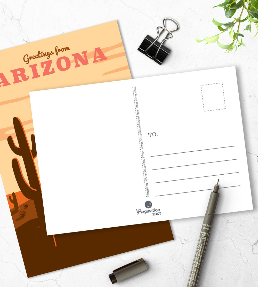 Arizona postcards - U.S state postcards