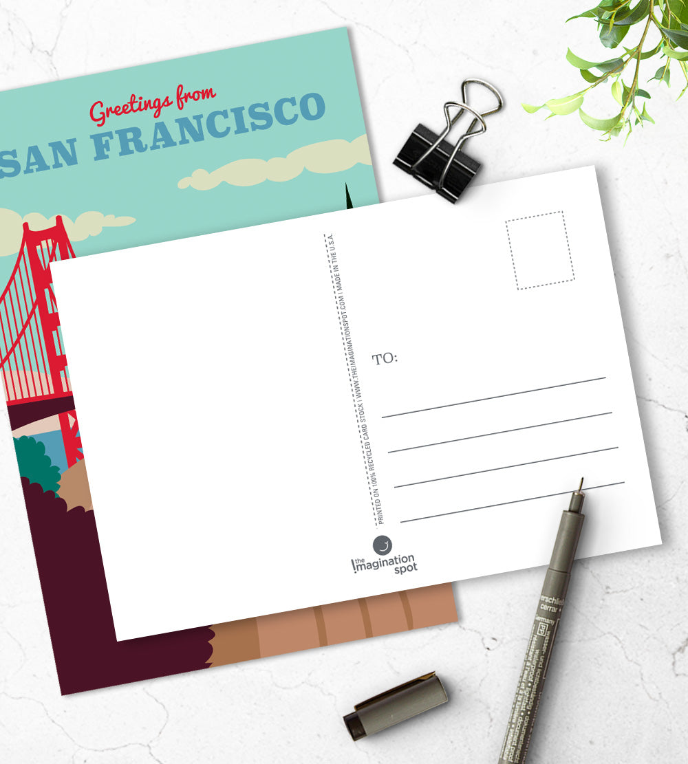 San Francisco postcards