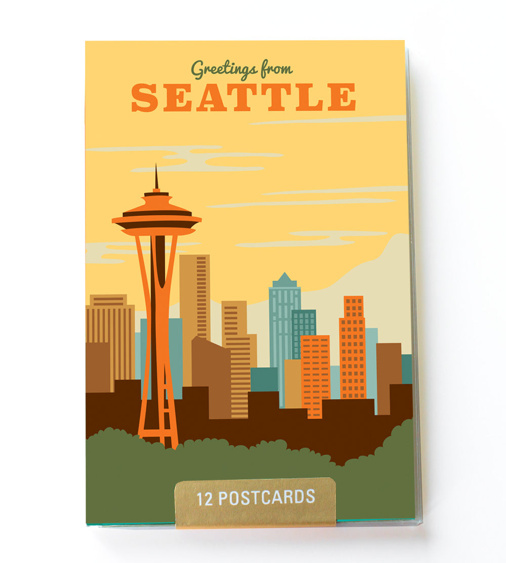 Seattle postcard set