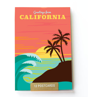 California postcard set - The Imagination Spot