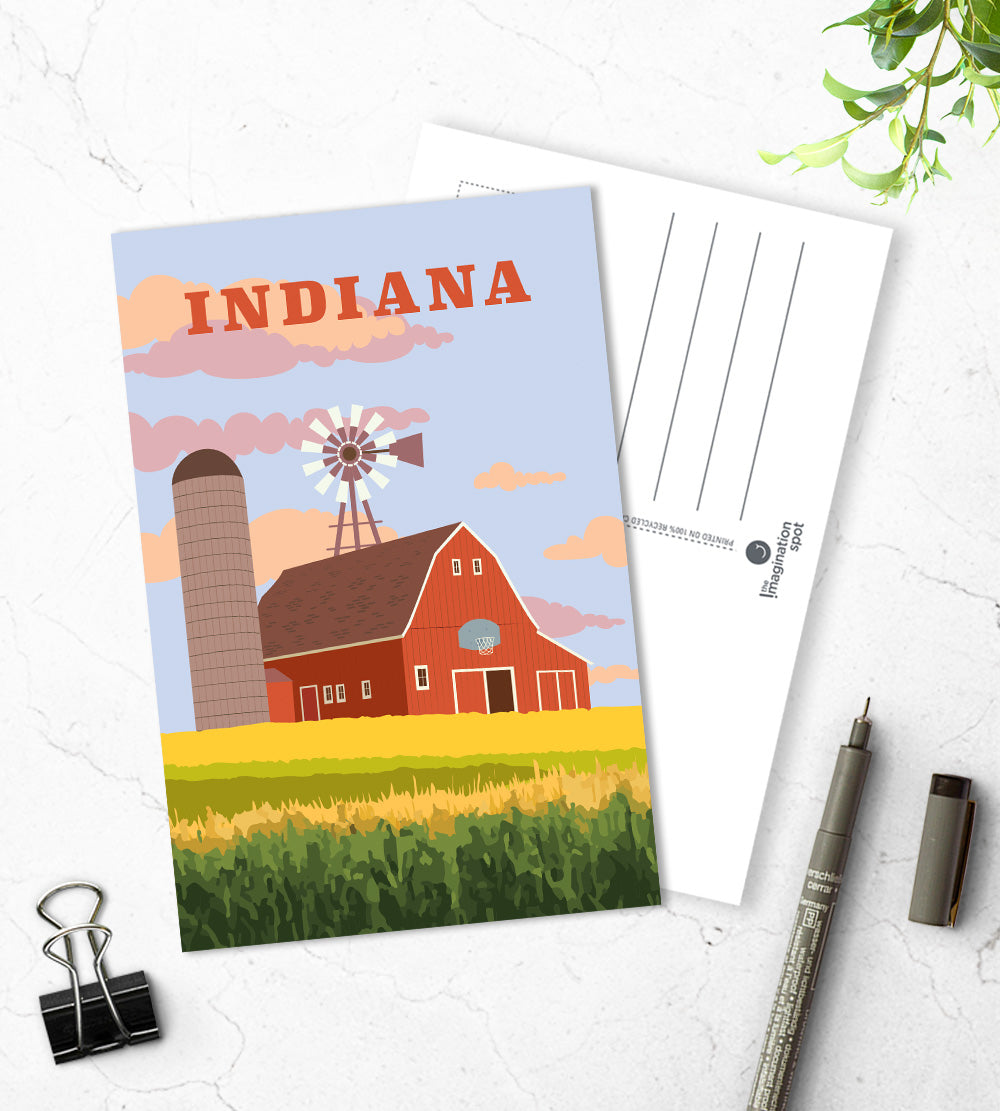 Indian postcard - Travel collection