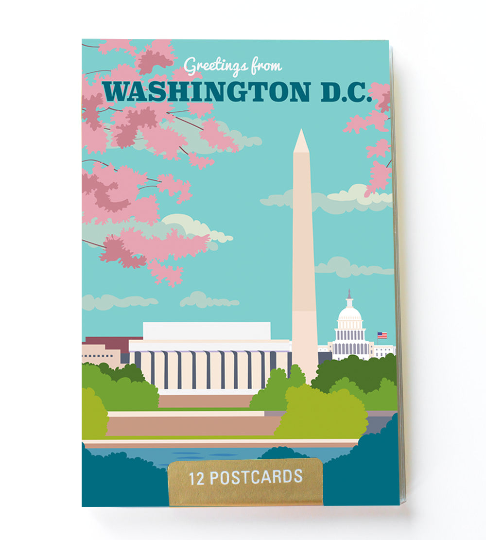 Washington DC postcard set