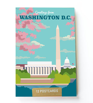 Washington DC postcard set