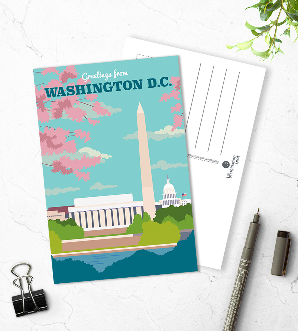 Washington DC city postcards - The Imagination Spot