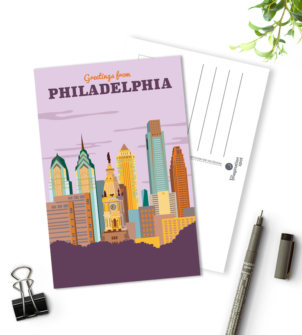 Philadelphia city postcards - The Imagination Spot