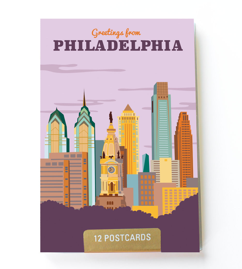 Philadelphia postcard set