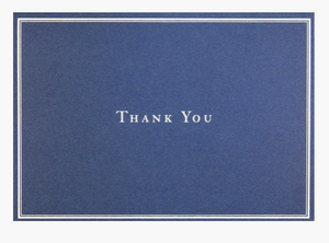 Thank You - Navy Blue - Card Set