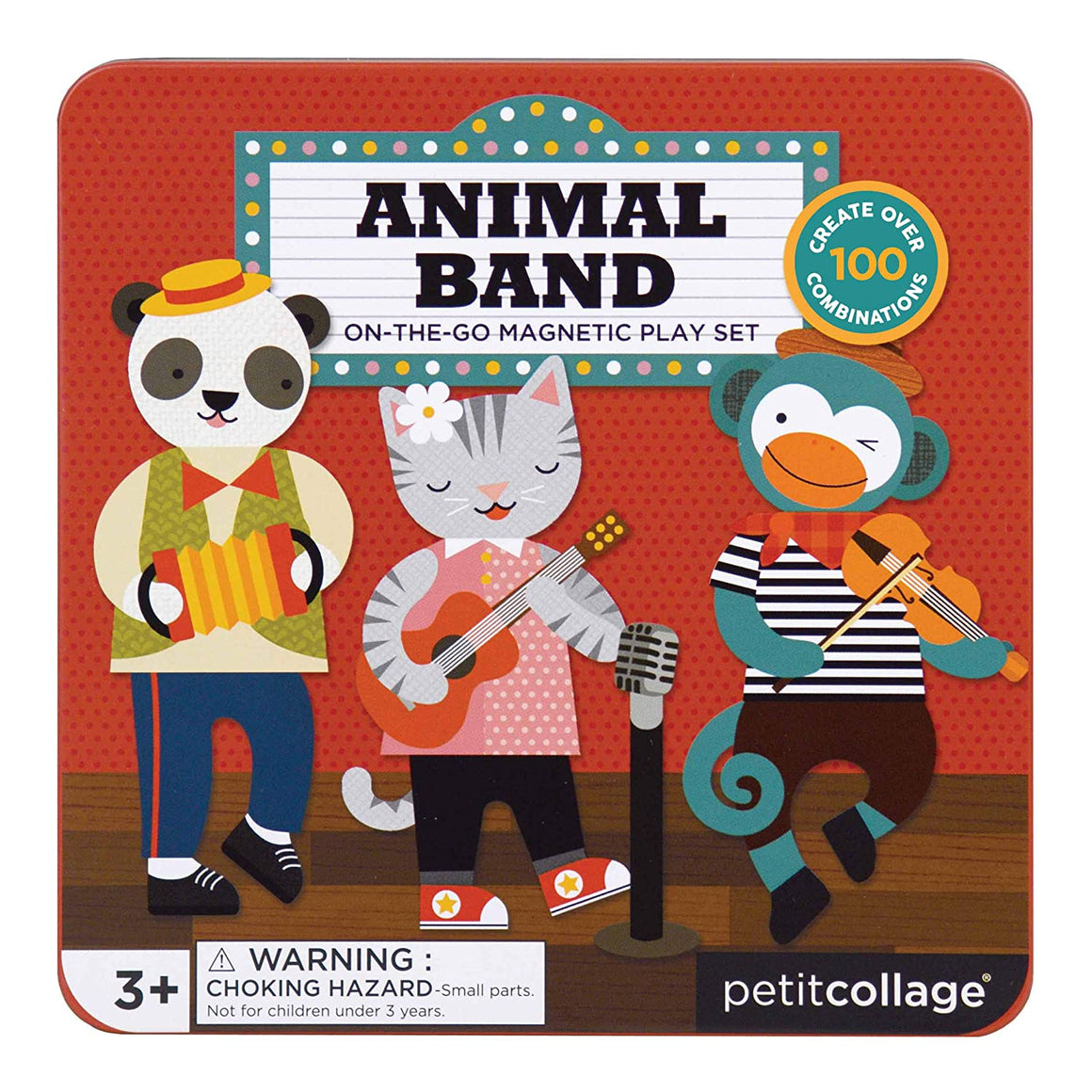 Animal Band- On The Go Magnetic Play Set